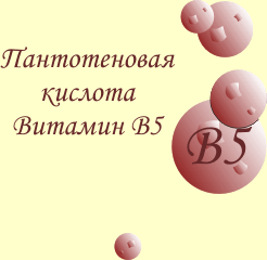 Витамин В6 (пантотеновая кислота)